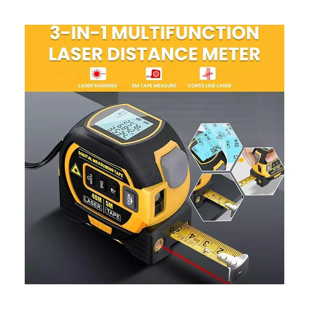 3 In 1 Laser Tape Measure Rangefinder 5M.webp