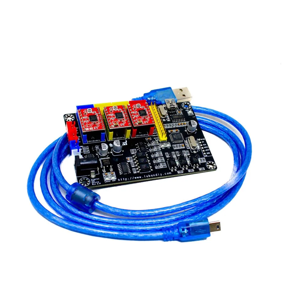 CNC Three Axis Stepper Motor Drive Controller Motherboard For Laser Engrave Machine