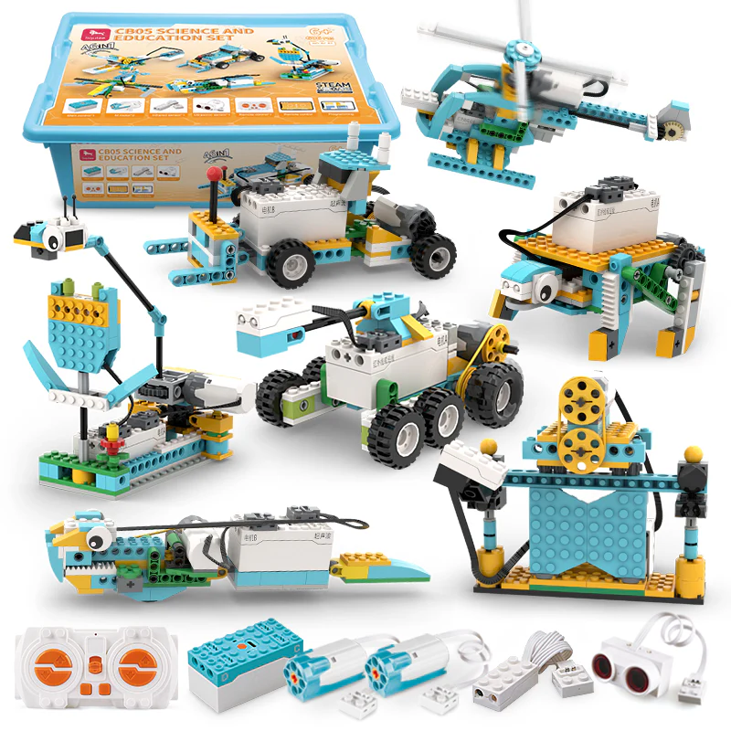 606PCS STEM Education Assembly Robot Kit