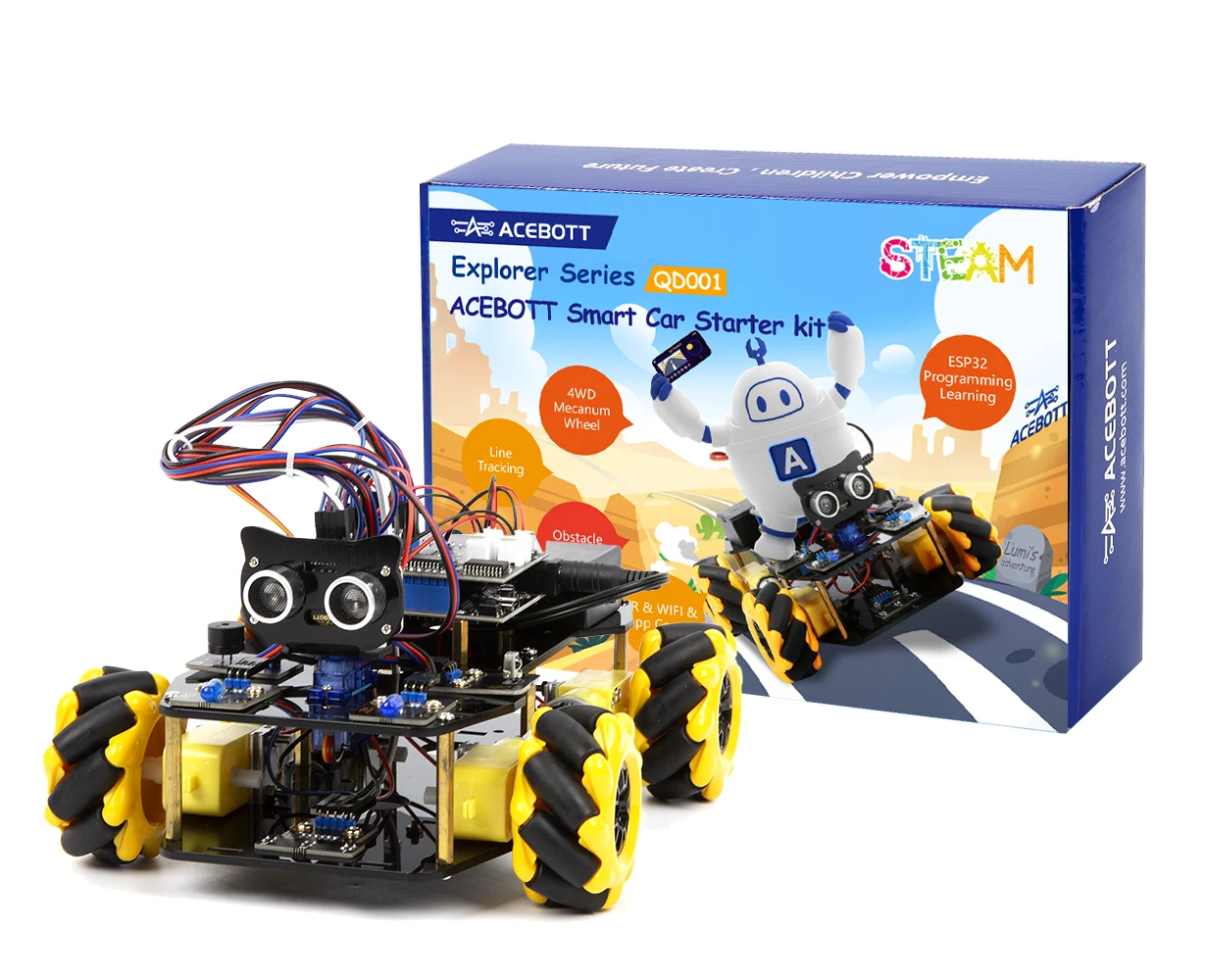 ACEBOTT ESP32 Smart Car Starter Kit QD001