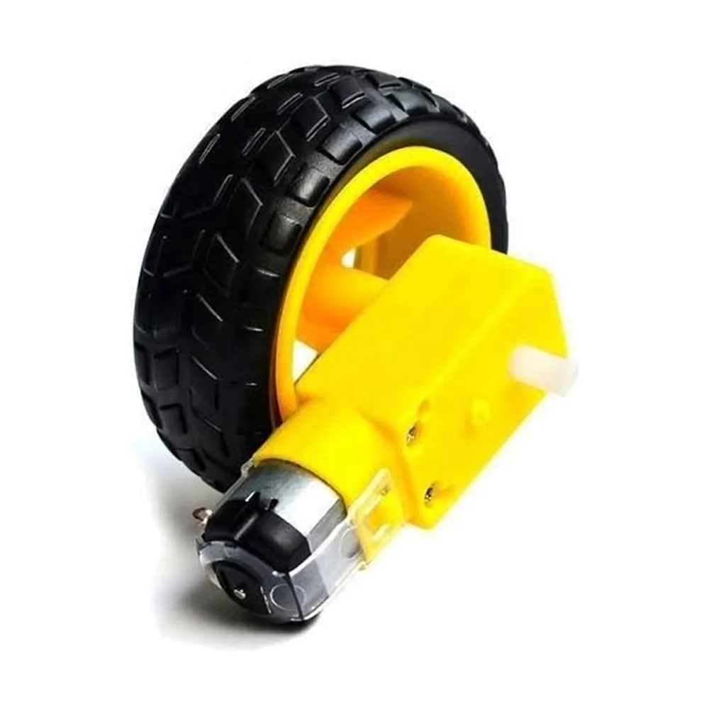 DC Motor With Wheel