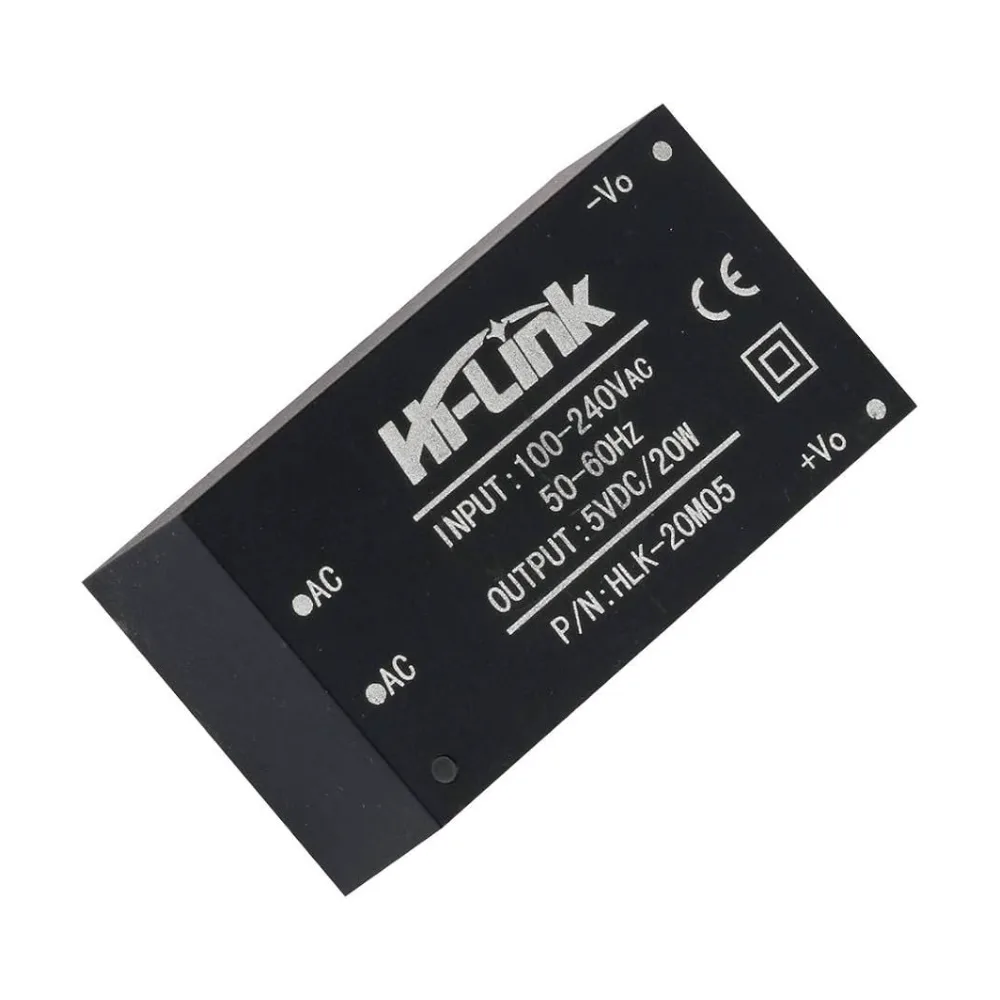 HLK-20M05 AC-DC 220V to 5V Power Supply Module