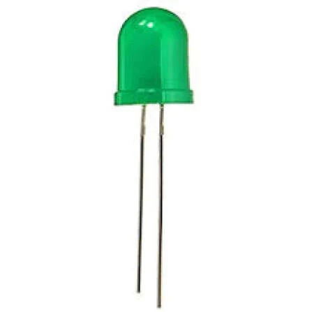 LED Green 10mm Emitteur