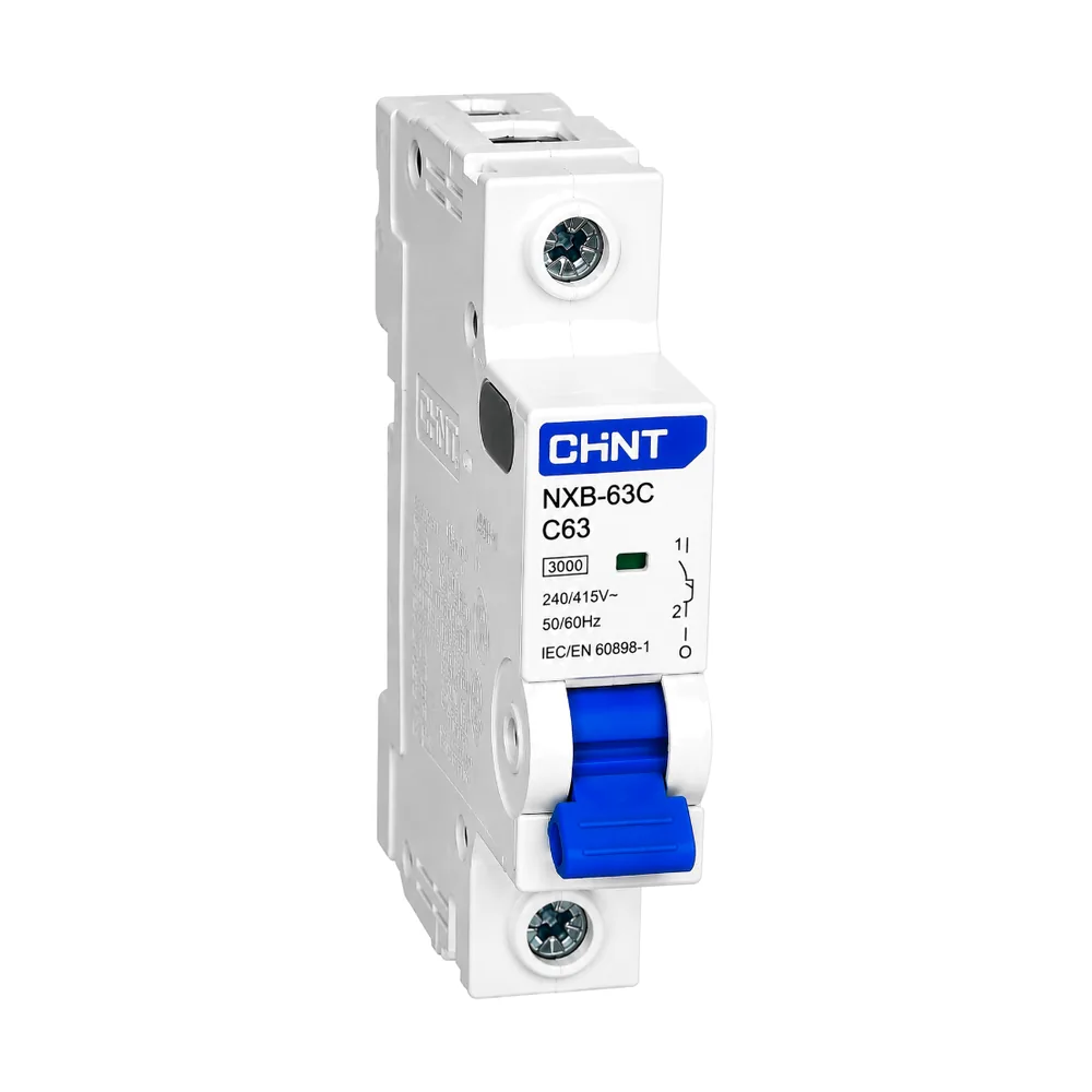 Miniature Circuit Breaker (MCB) 63A 1P 3KA CHINT.webp