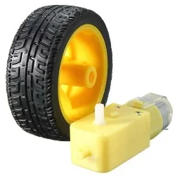 DC Motor With Wheel