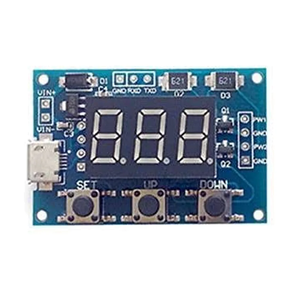 2 Channel PWM Pulse Frequency Adjustable Duty Cycle Square  Wave Rectangular Wave Signal Generator Module