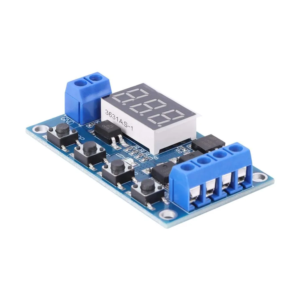 Timing Delay Switch Circuit, Double MOSFET Control Board Instead Of Relay Module 12 24V.webp
