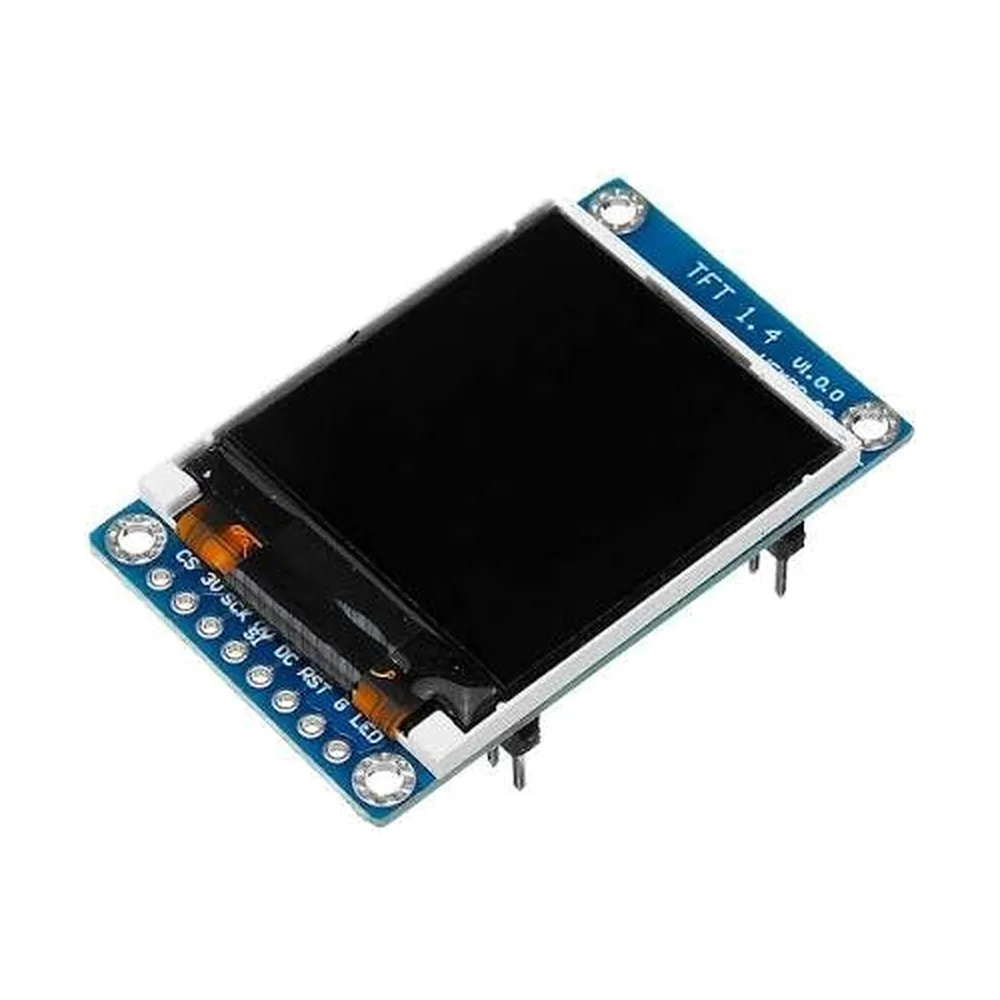 TFT 1.4 Shield V1.0.0 for WeMos D1 mini 1.44 inch 128X128 SPI LCD ST7735S.webp