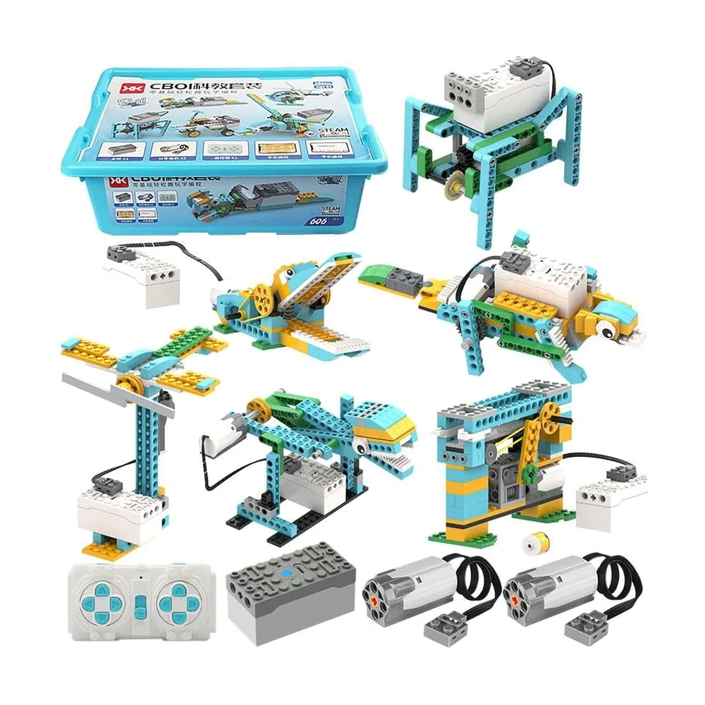 606PCS CB01 Science And Education Programming Building Blocks Compatible with LEGO