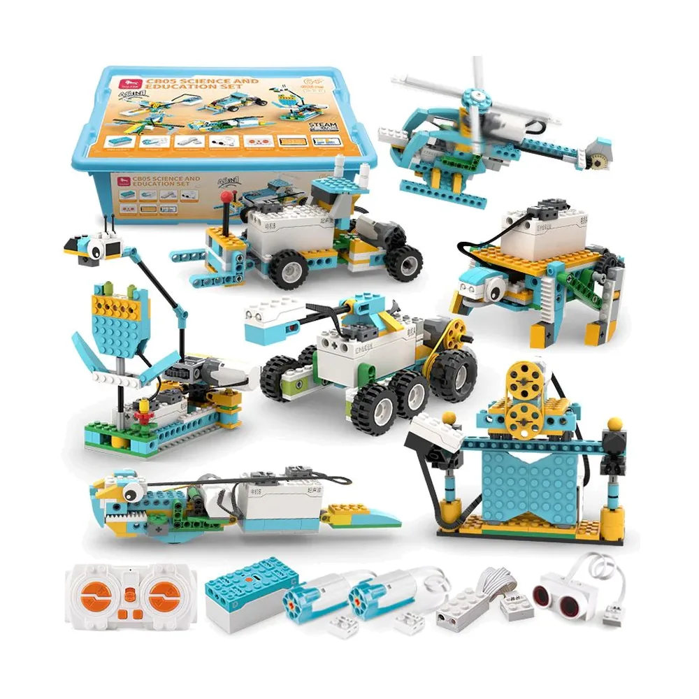 606PCS STEM Education Assembly Robot Kit
