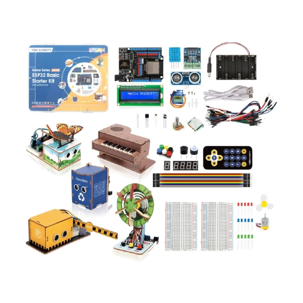 ACEBOTT ESP32 Basic Starter Kit (Project Expansion Pack) QE201