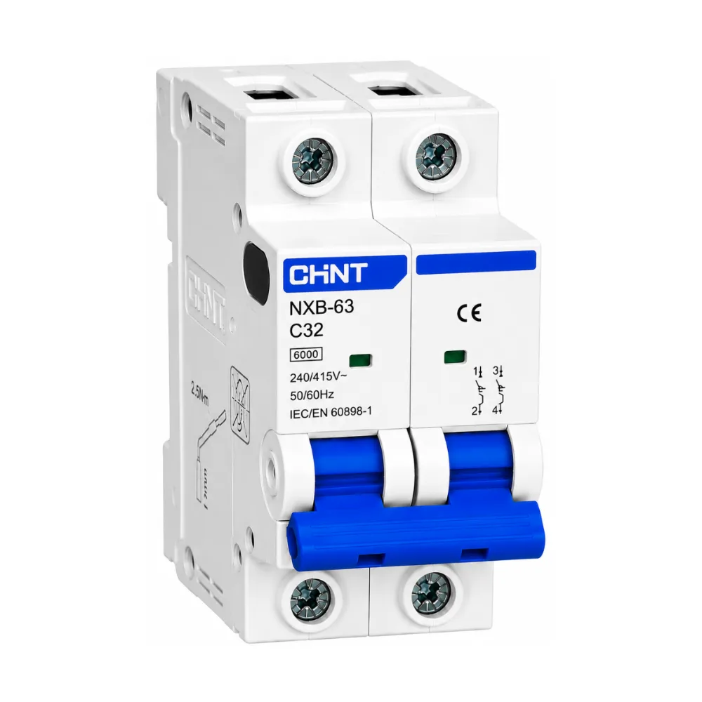 Miniature Circuit Breaker (MCB) 32A 2P 6KA CHINT