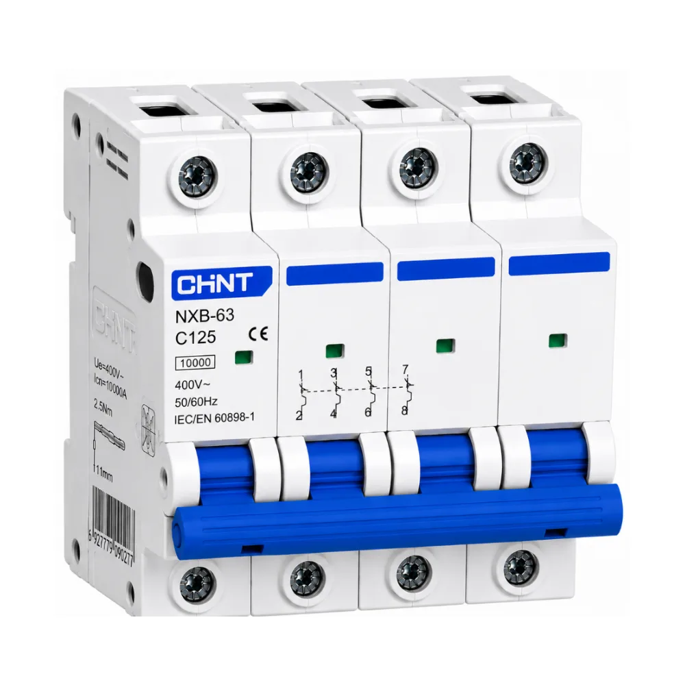 Miniature Circuit Breaker (MCB) 125A 4P 10KA CHINT