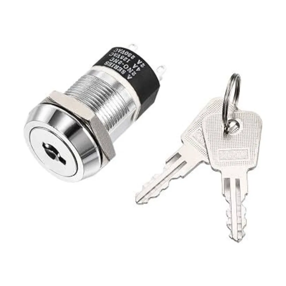 On Off SPST Lock 19MM