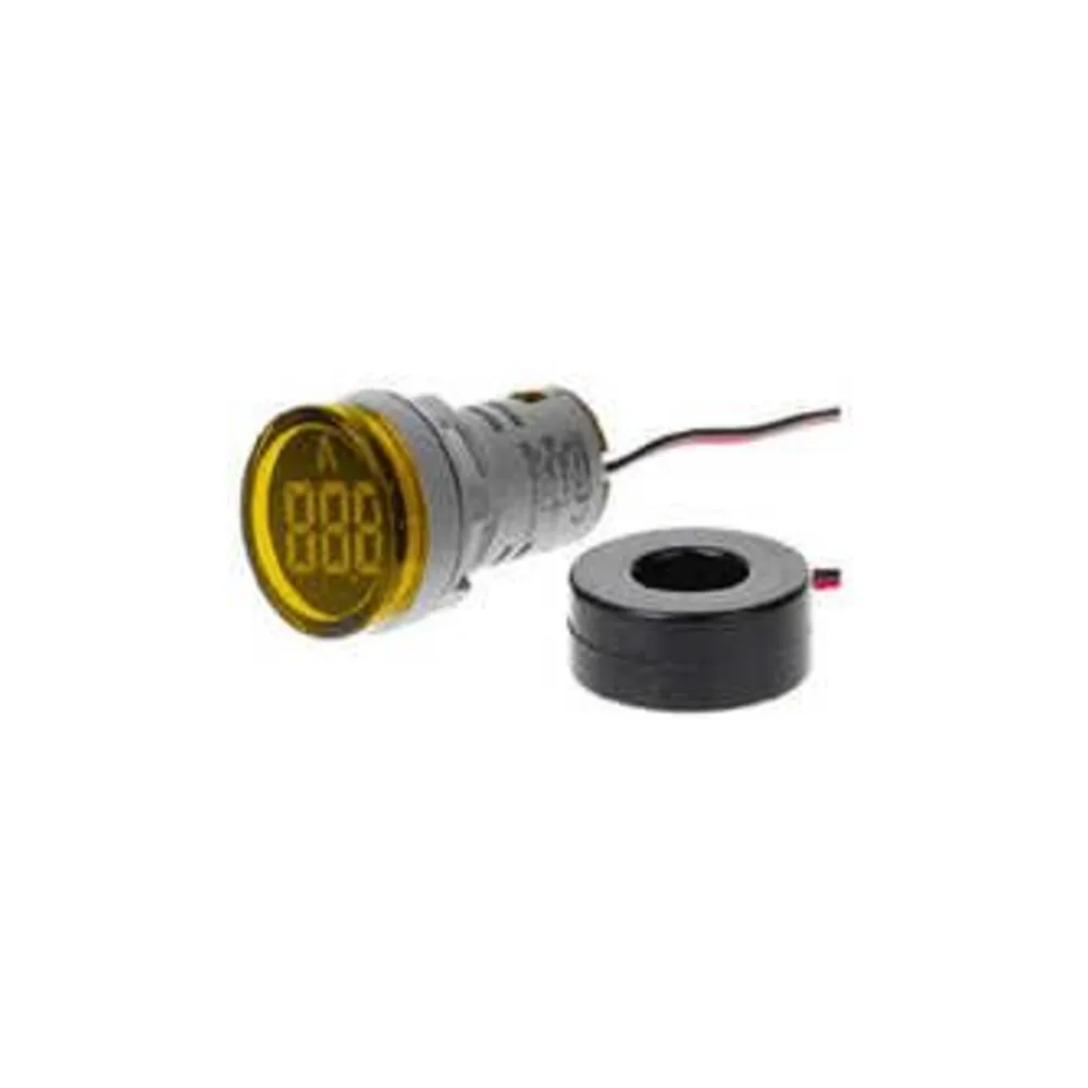 Indicator Type Digital Meter Yellow Amp 220V-22m