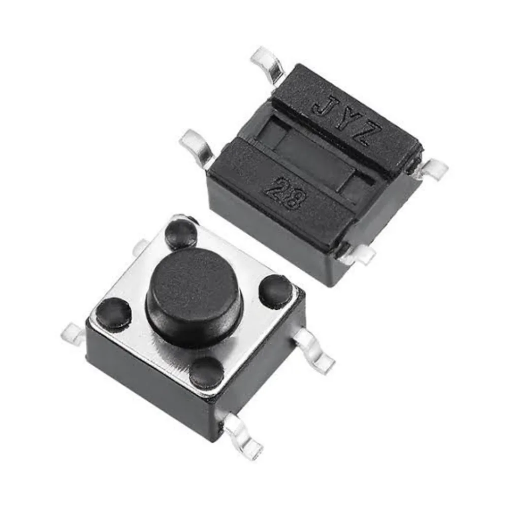 Push Button 4Pin 6x6x1