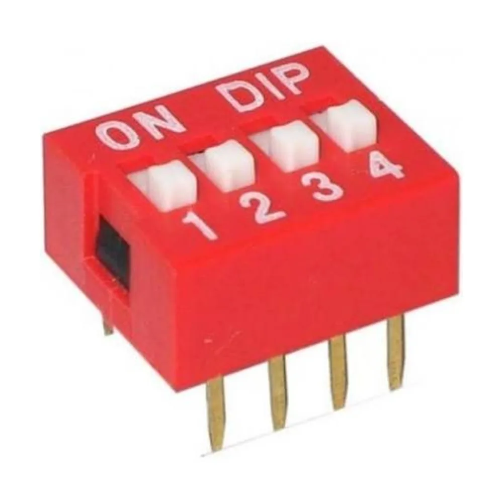 DIP Switch 4 Pole
