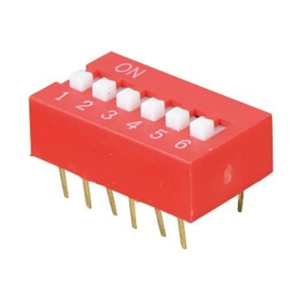 DIP Switch 6 Pole