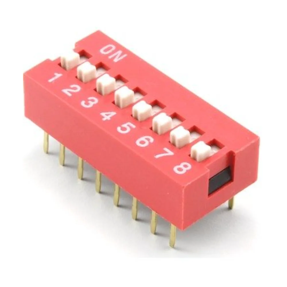 DIP Switch 8 Pole