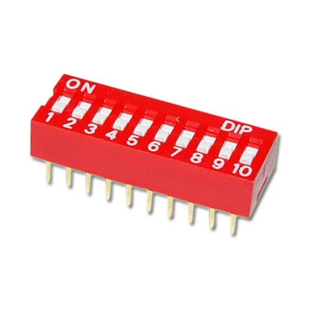 DIP Switch 10 Pole