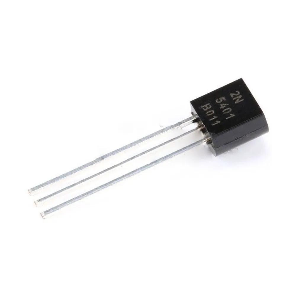 2N5401 High-Voltage, Low-Power PNP Silicon Transistor Housed In A TO-92 Package, Featuring A 150V Collector-Emitter Voltage Rating