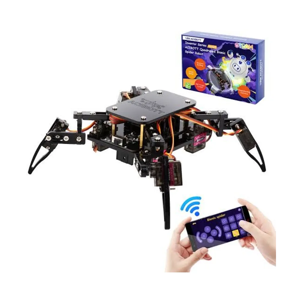 Electric Spider Robot Kit DIY Educational Arduino