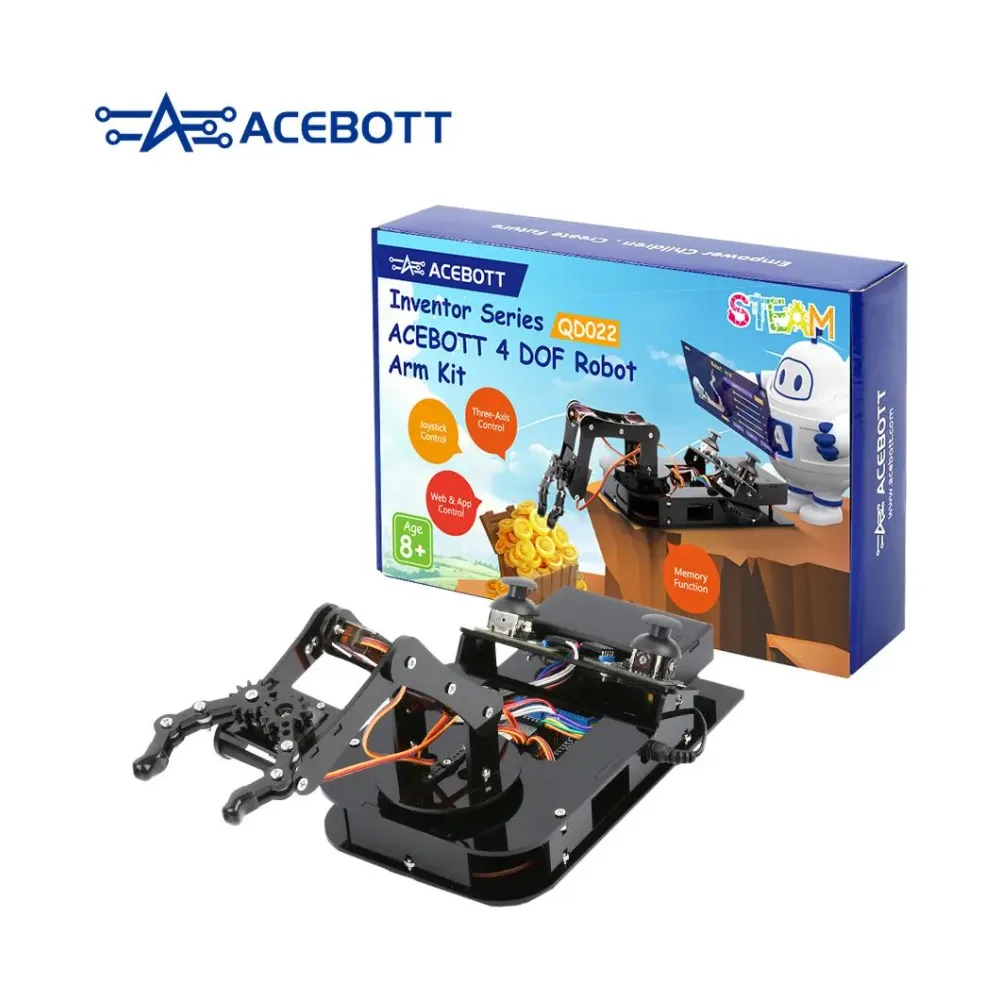 ACEBOTT ESP32 4-DOF Robot Arm Kit QD0022
